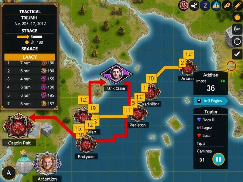Tactical Triumph strategy guide showing unit formations